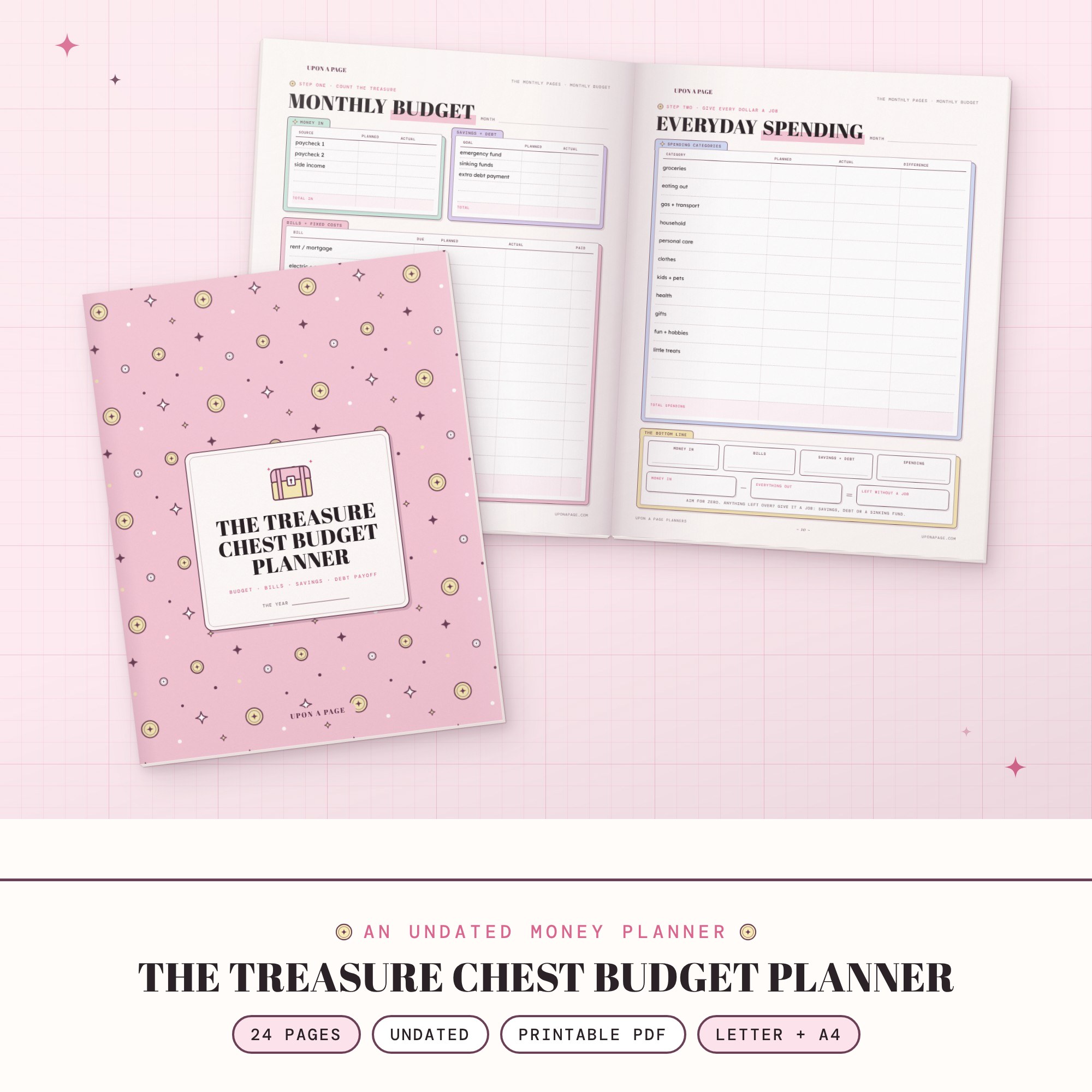 The Treasure Chest Budget Planner — photo 1